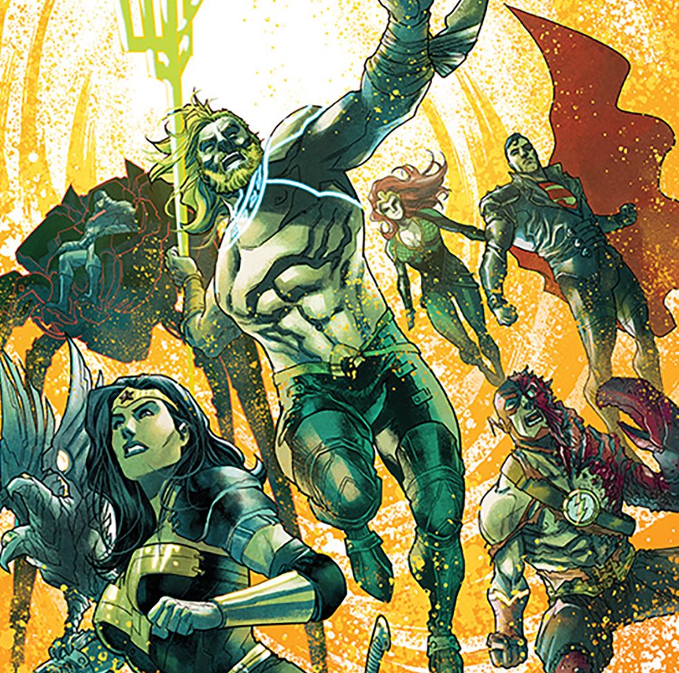 The Water Is Rising in Justice League/Aquaman: Drowned Earth
