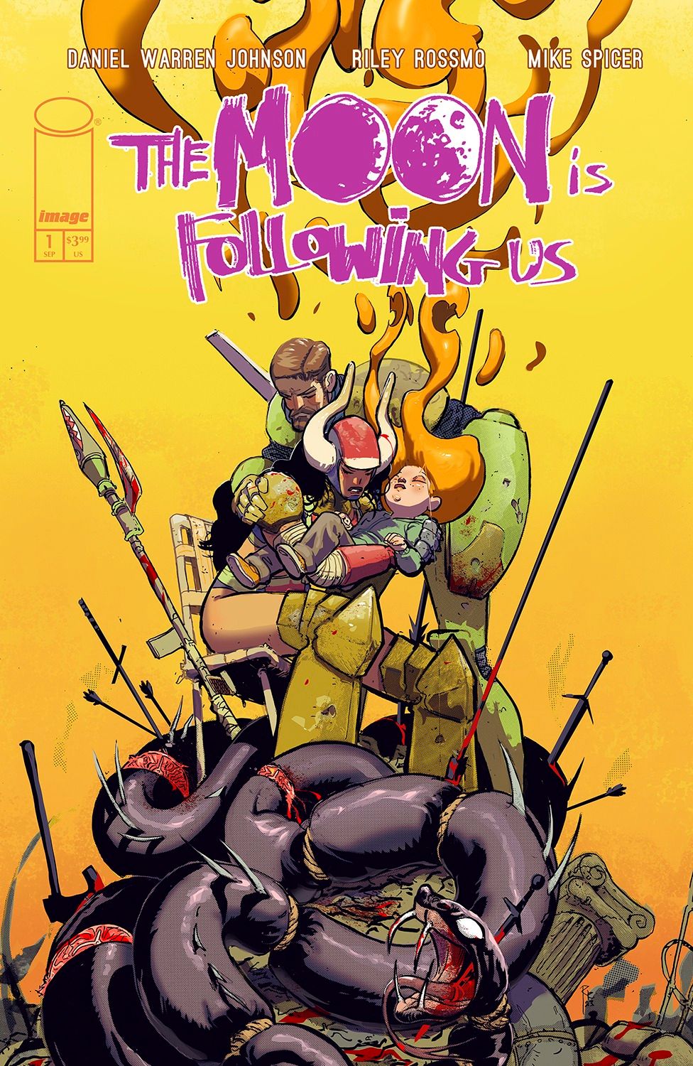 DANIEL WARREN JOHNSON TEAMS WITH RILEY ROSSMO FOR THE MOON IS FOLLOWING US