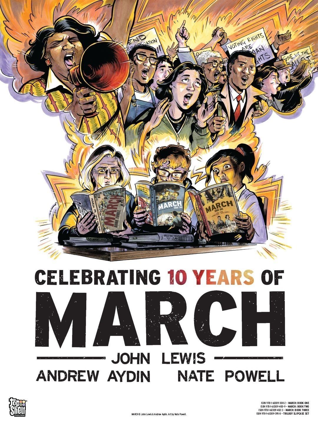 Celebrating 10 years of MARCH with a stunning new poster!