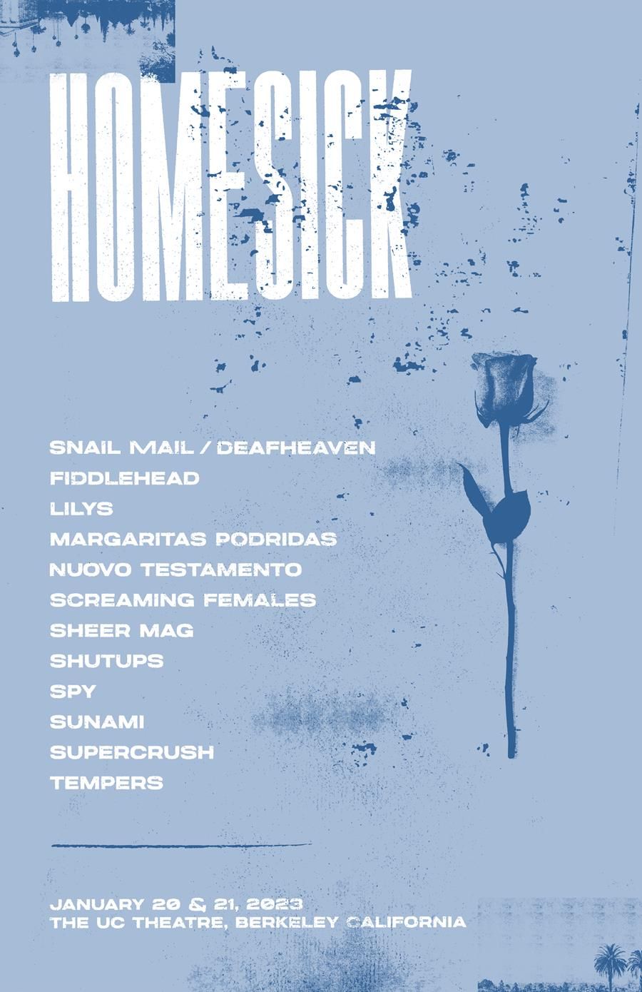 HOMESICK FEST Returns! Initial Lineup Revealed