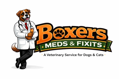 Boxers Meds & Fixits mascot