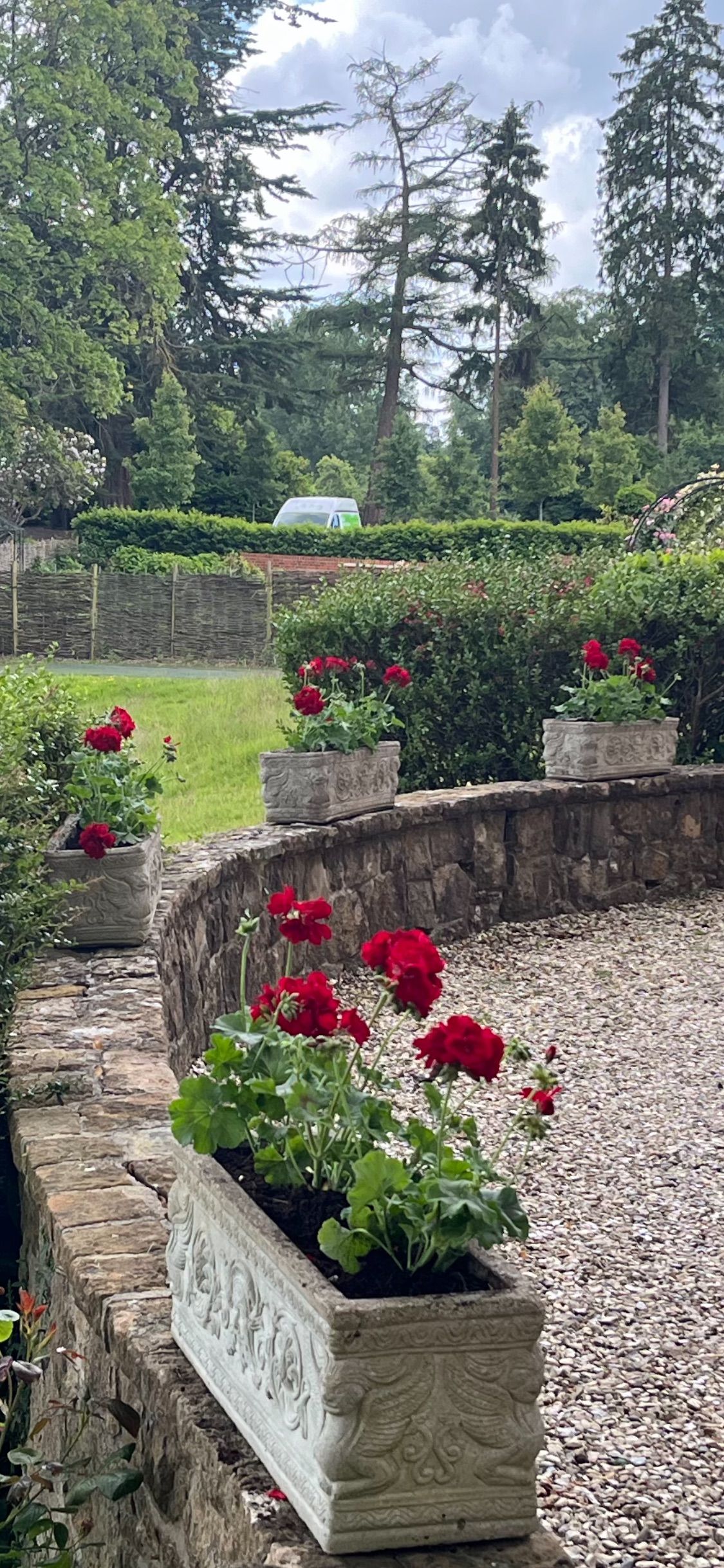 Driveway plant displays