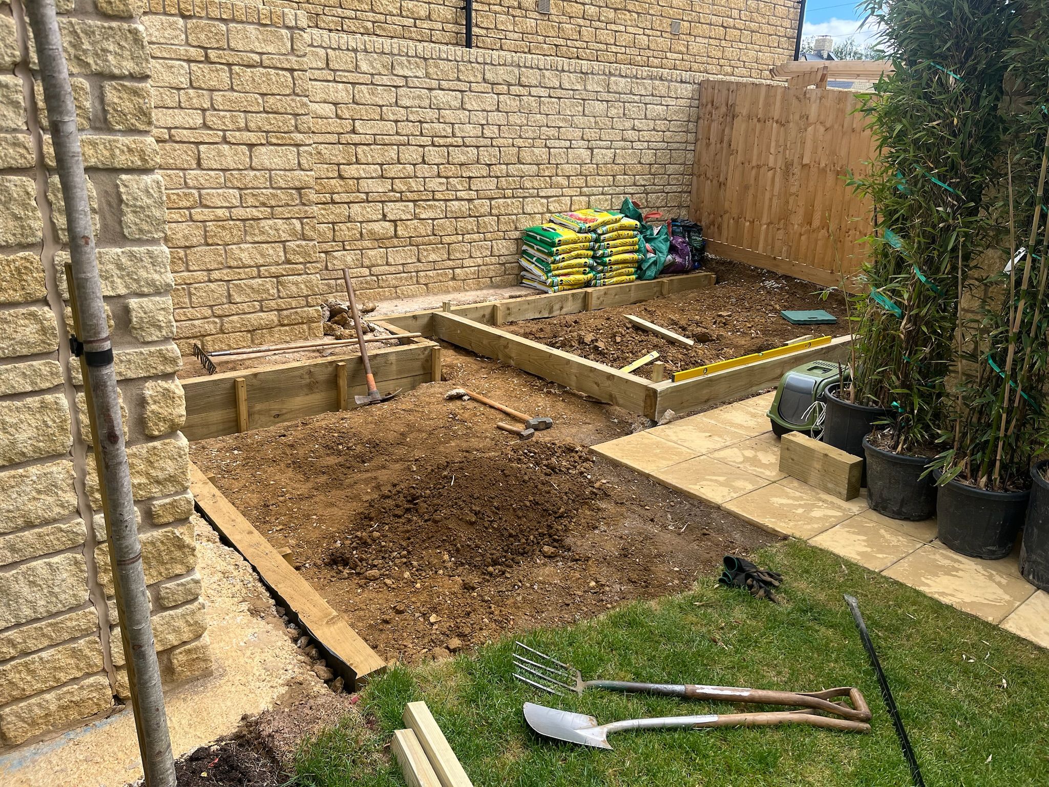 Plant sourcing for private garden