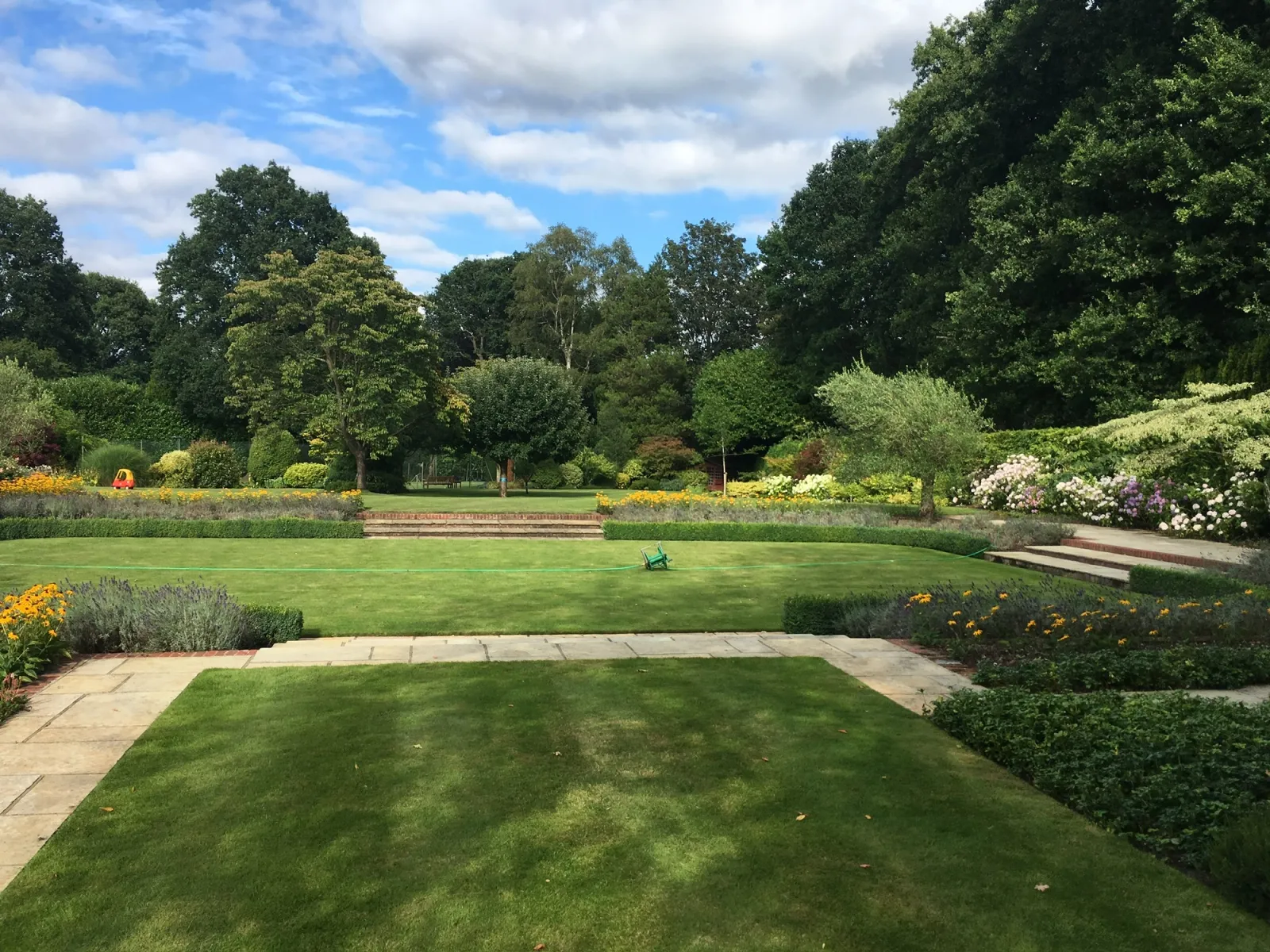 Private home garden
