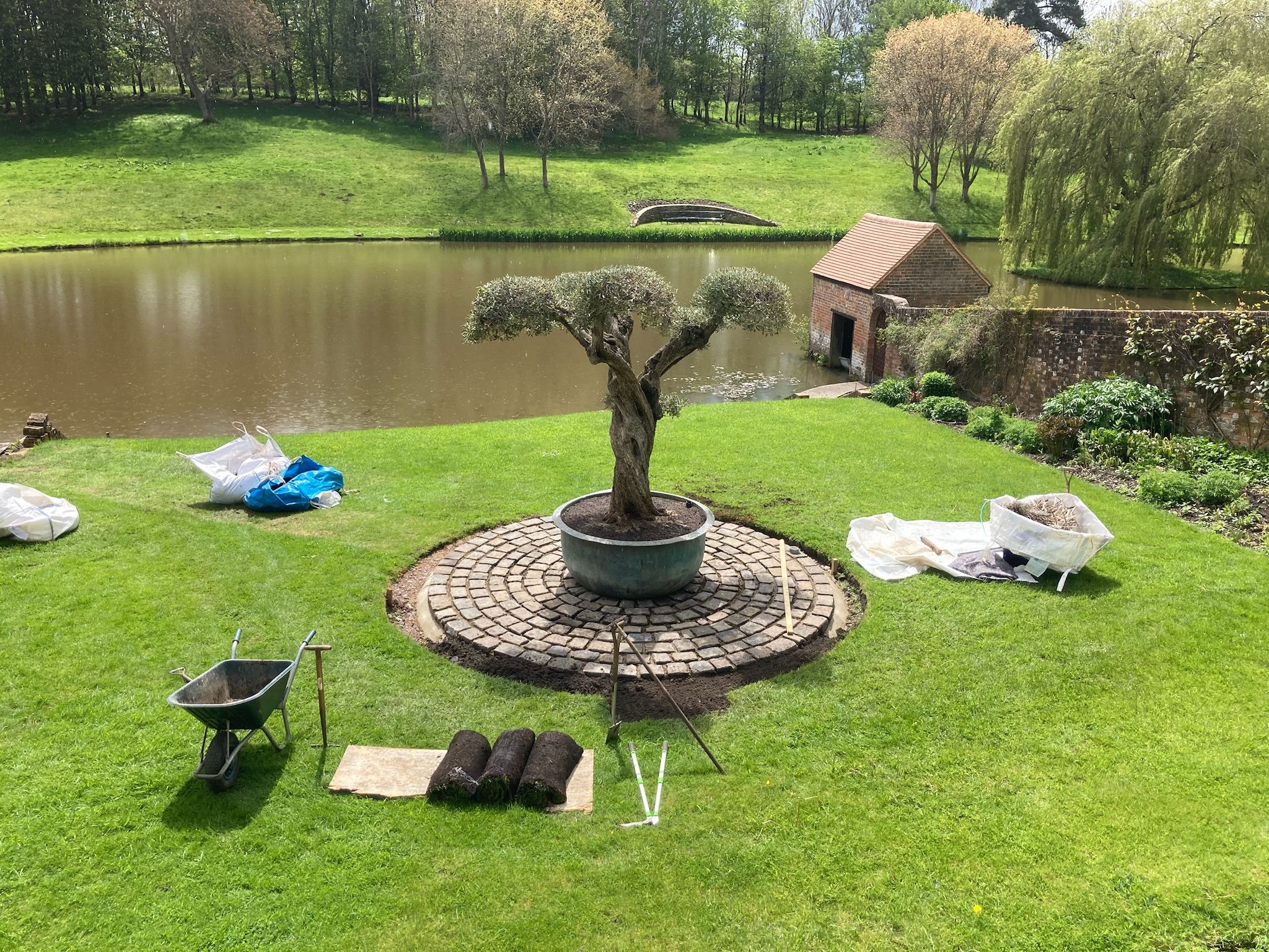 New installation at private estate