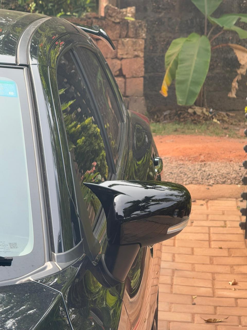 Batman Style Mirror Cover for Baleno