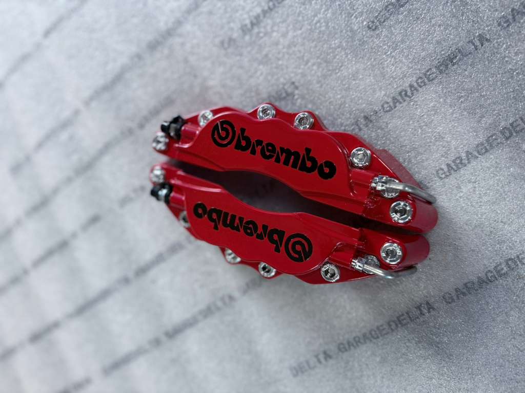BREMBO CALIPER COVER  PLASTIC  SMALL RED