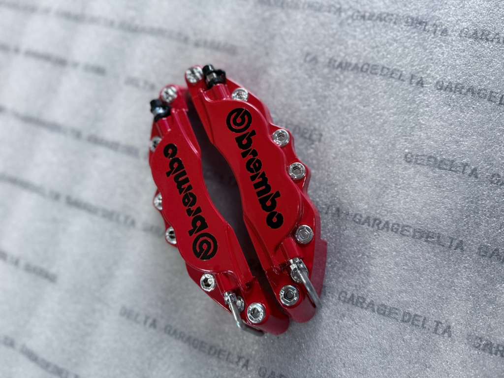 BREMBO CALIPER COVER  PLASTIC  SMALL RED