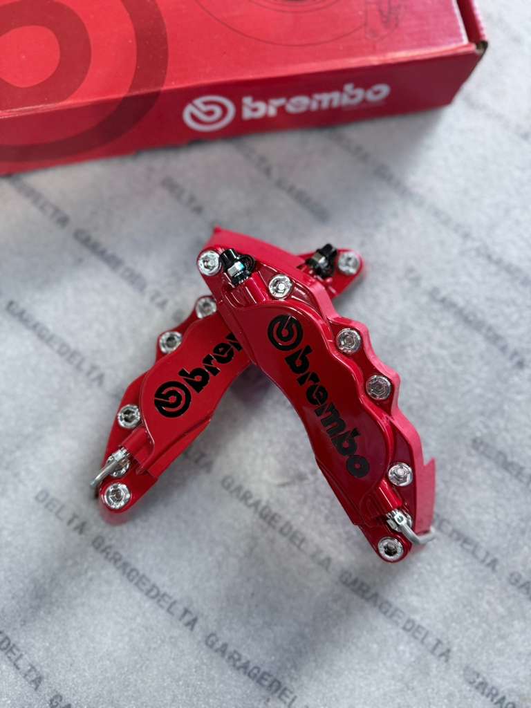 BREMBO CALIPER COVER  PLASTIC  SMALL RED