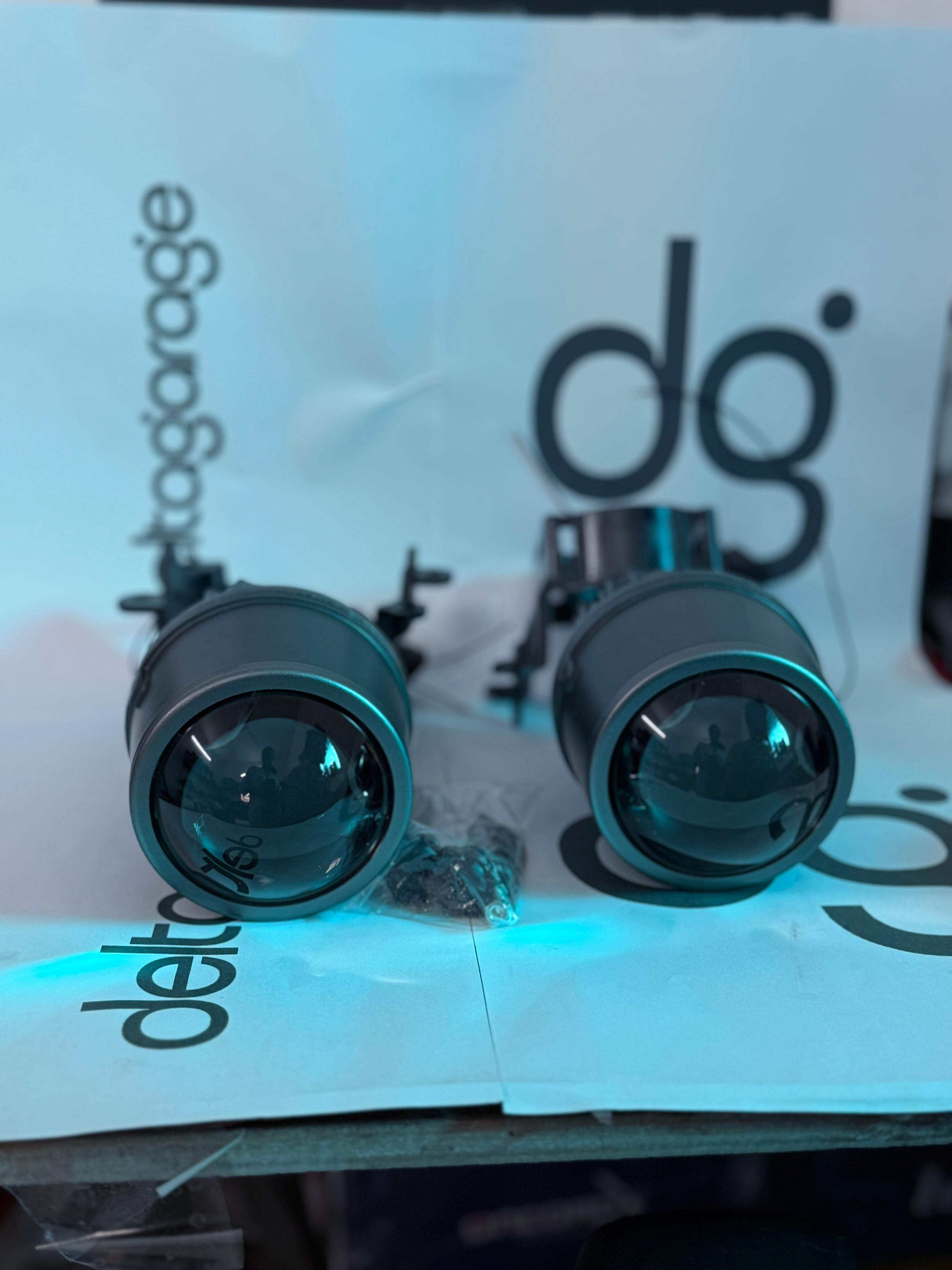 GLARETEC 3 INCH TRI COLOUR FOG LAMP