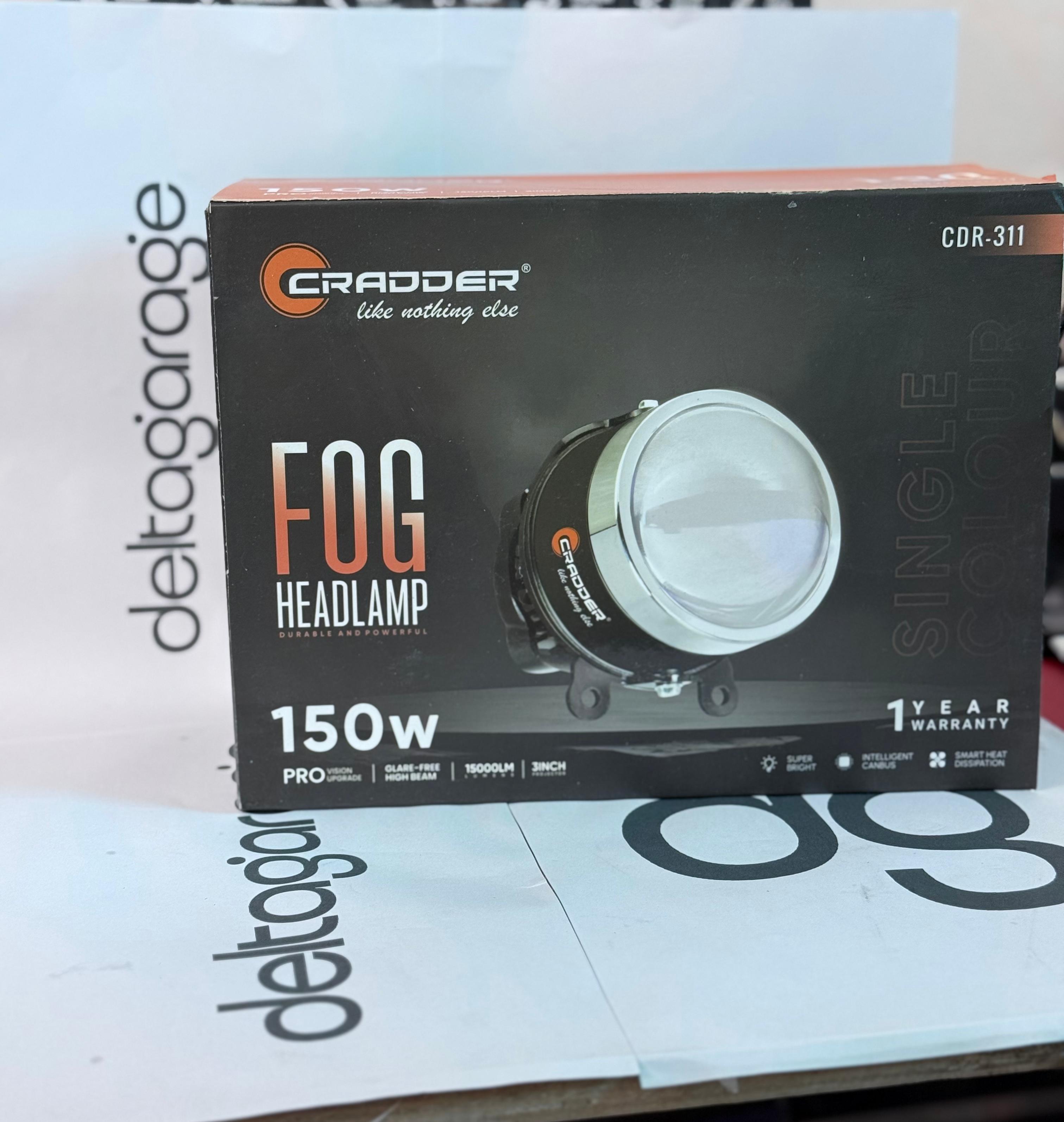 CRADDER 3 INCH TRI COLOUR FOG LAMP