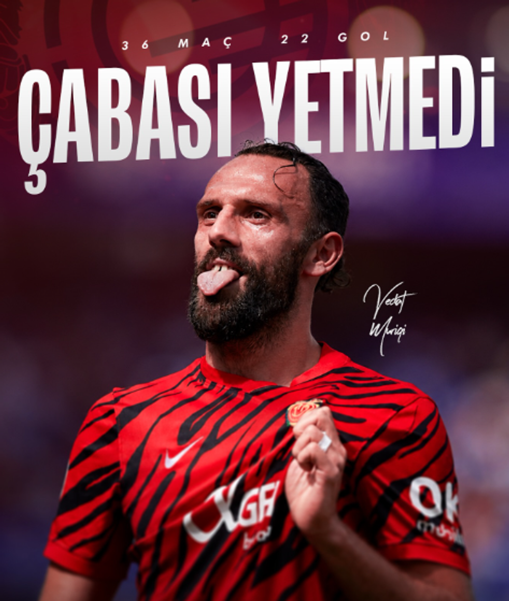 Vedat Muriqi attı ama Mallorca'yı kurtaramadı!