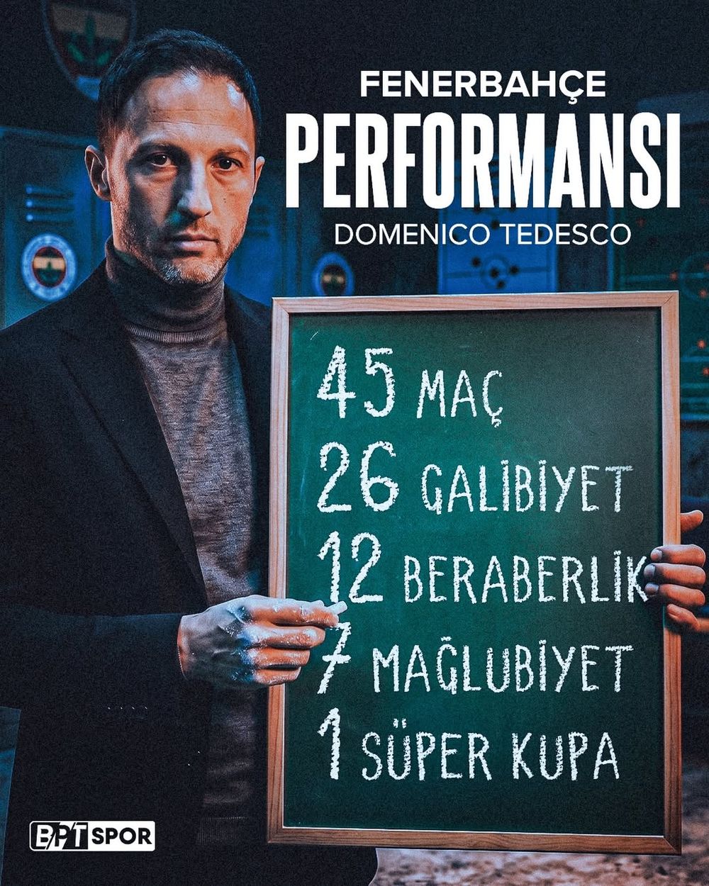 Domenico Tedesco’nun Fenerbahçe Dönemi Resmen Sona Erdi