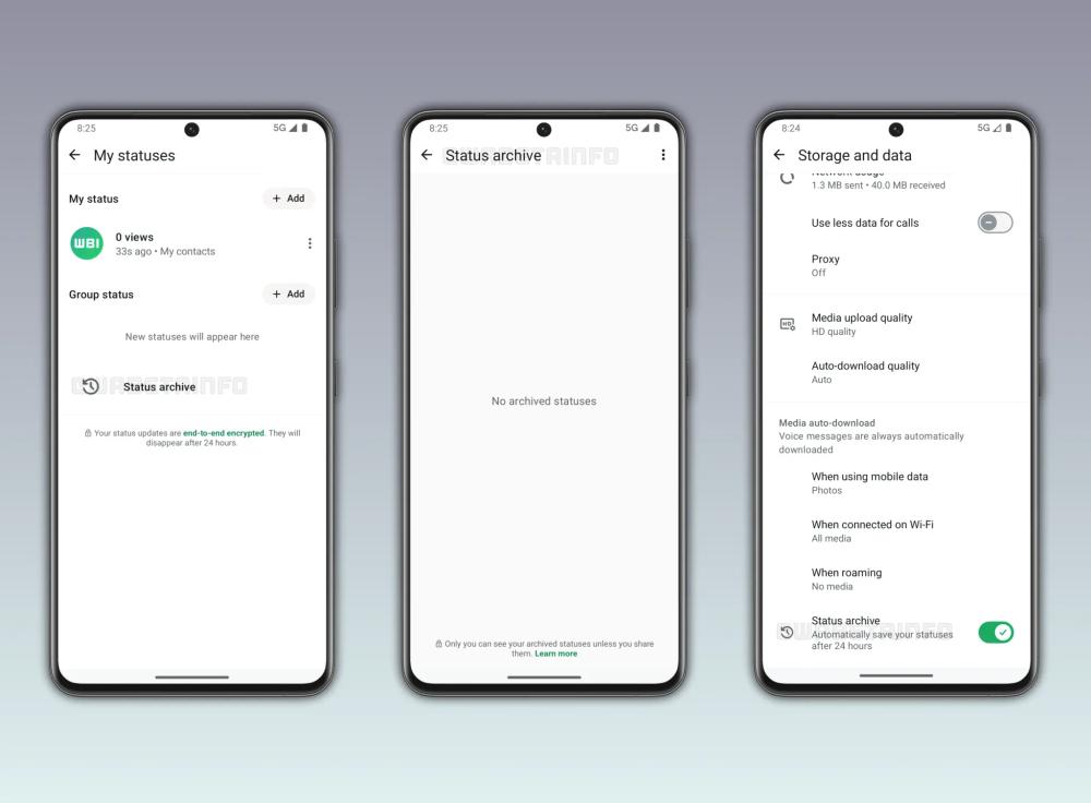WhatsApp Durum Paylaşımları Artık Silinmeyecek