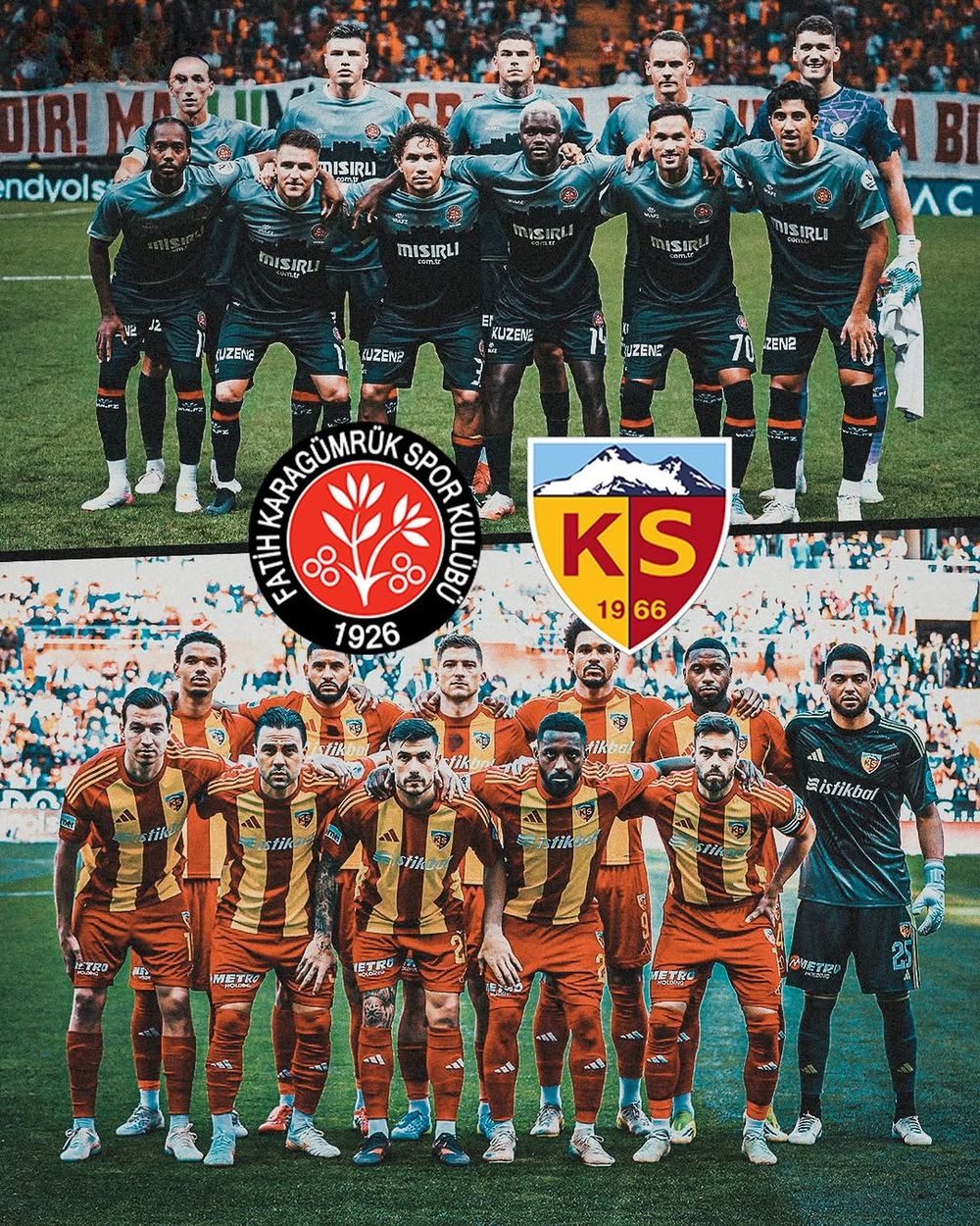 Süper Lig'e Veda Edenler Belli Oldu: Kayserispor ve Karagümrük Küme Düştü