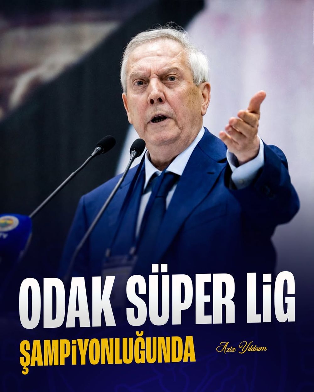 Fenerbahçe'de Yeni Dönem Planlaması: "Aziz Bey'in Odağı Tamamen Lig Şampiyonluğu" 🟡🔵