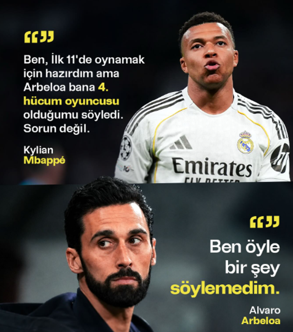 Mbappé - Arbeloa krizi büyüyor: "Ben öyle bir şey söylemedim!" 