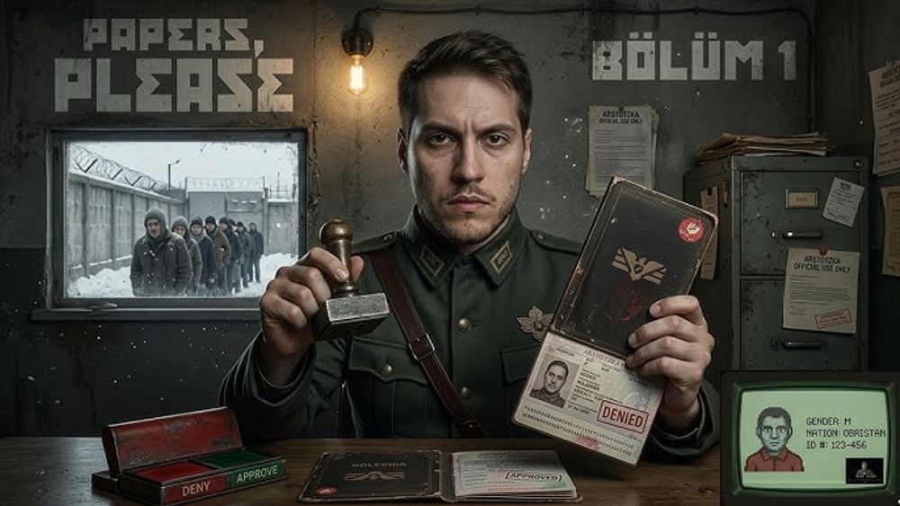 RRaenee Göreve Başlıyor: "Sınır Kapısında İlk Gün!" – Papers, Please 🛂📋