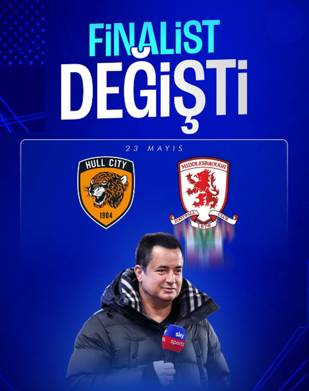 Hull City'nin finaldeki rakibi değişti! Southampton ihraç edildi, Middlesbrough finale alındı