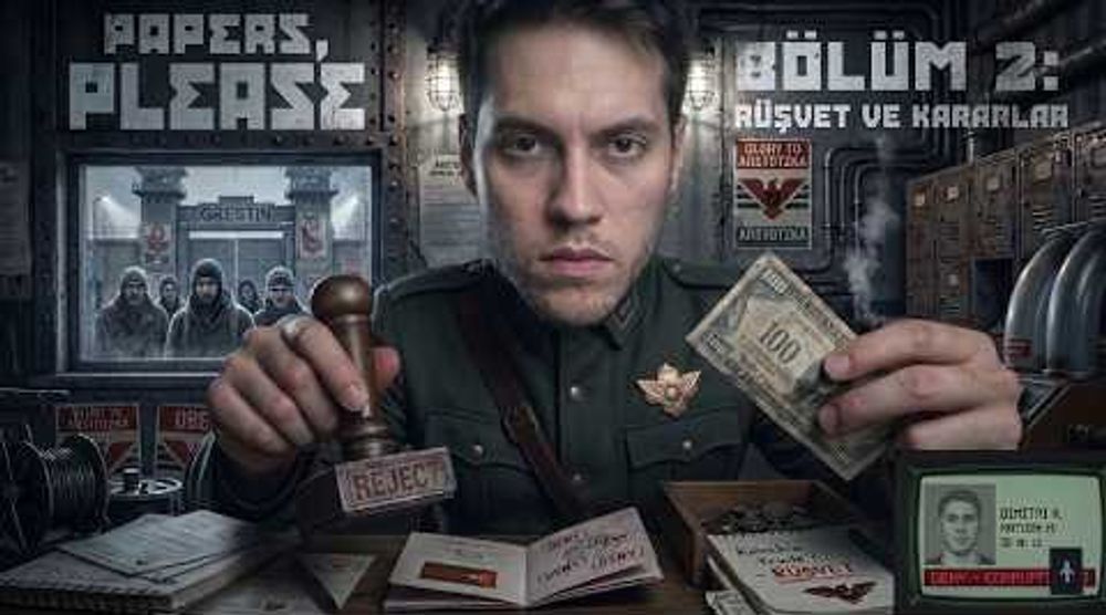 RRaenee’nin Sınırı Zorlanıyor: "Ahlaksız Bir Teklif Aldık!!" – Papers, Please | Bölüm 2 💰🛂