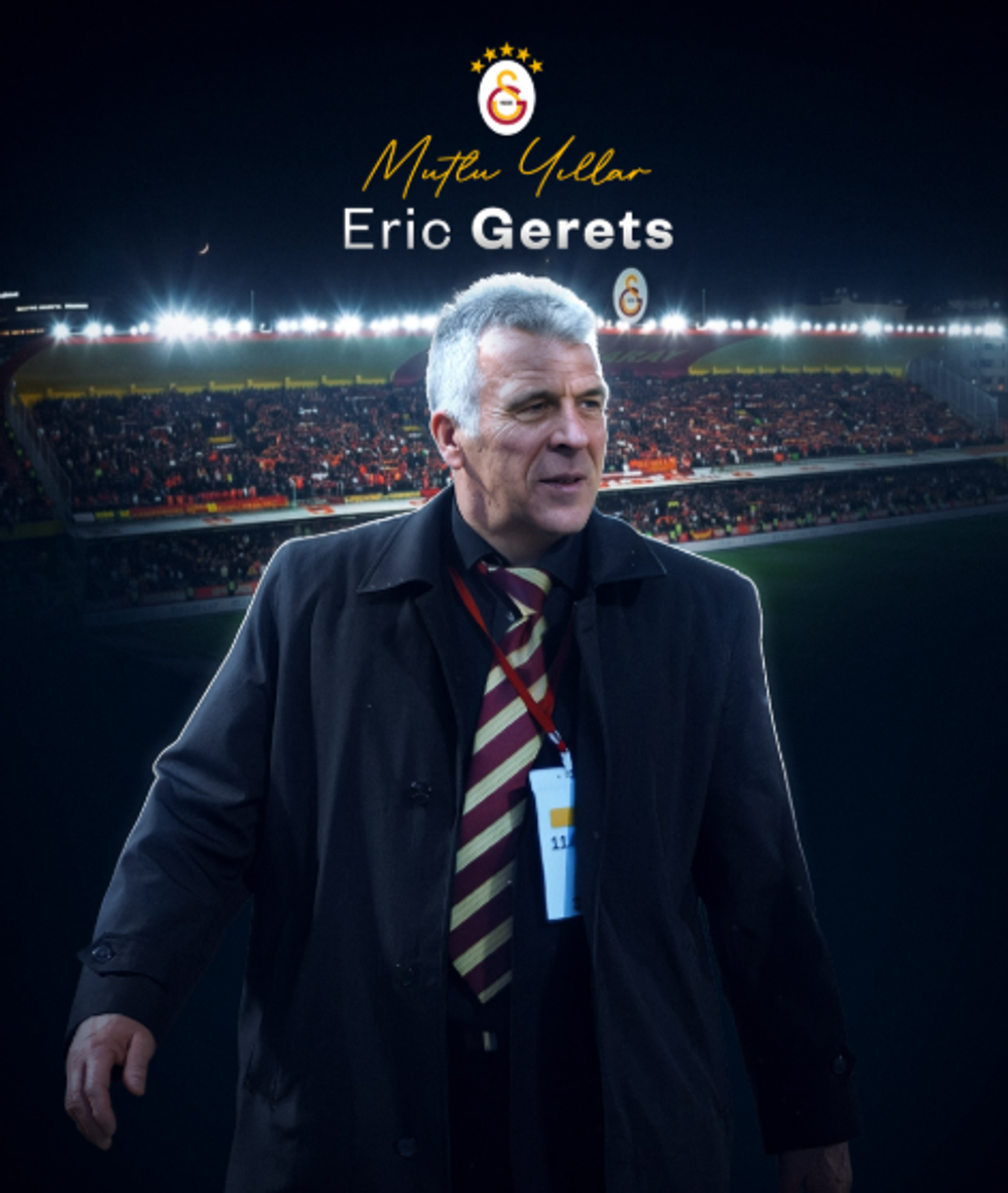 Unutulmaz teknik direktör Eric Gerets'e doğum günü sürprizi: Nice mutlu yıllara! 🎂💛❤️