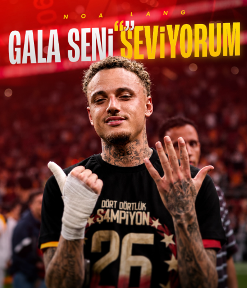 Noa Lang'dan Galatasaray'a duygusal veda: "Her şey için teşekkürler Gala, seni seviyorum" 💔🟡🔴