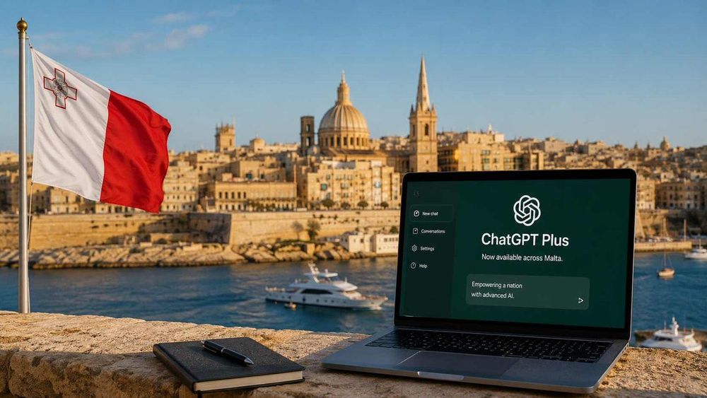 Malta'dan tarihi karar: Tüm vatandaşlara 1 yıl ücretsiz ChatGPT Plus!
