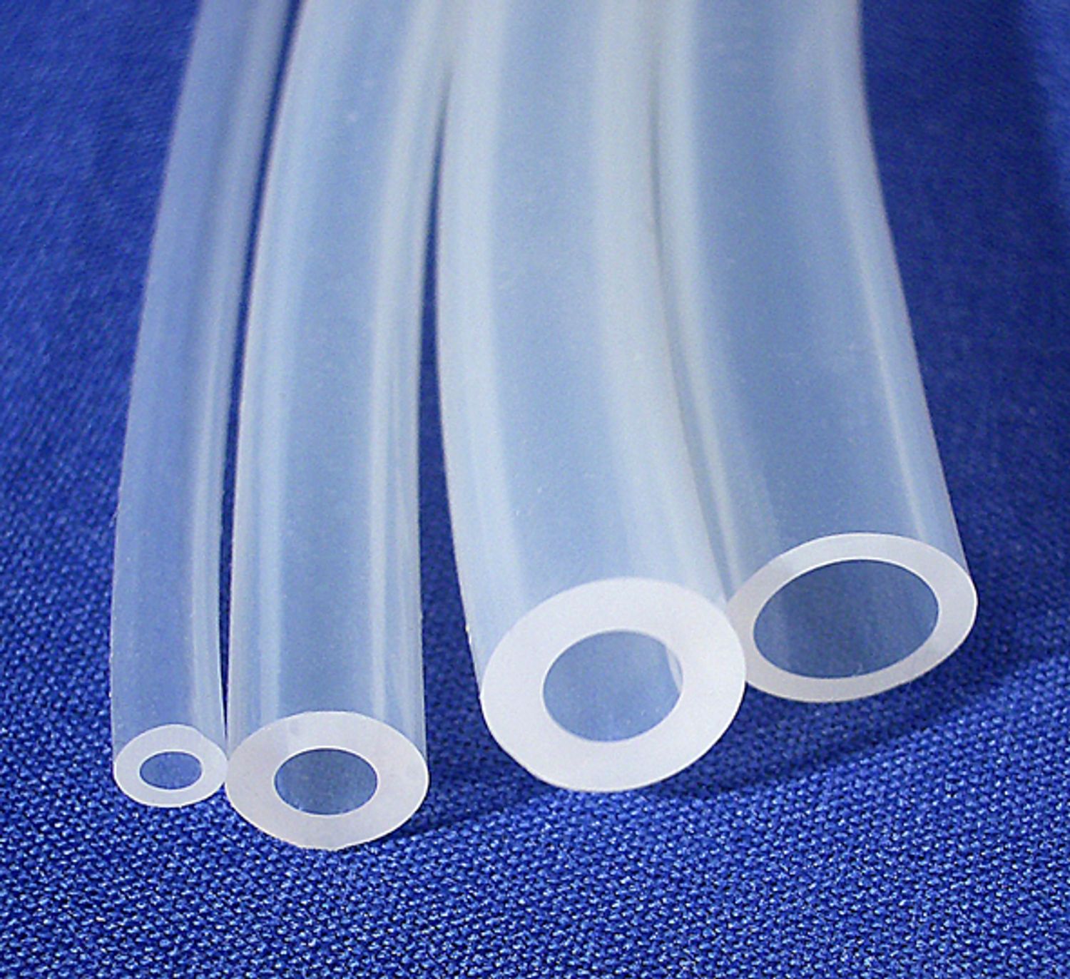 Clear silicone tubing