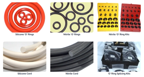 Different types of O-rings