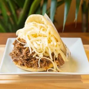 Foto de arepa pelúa