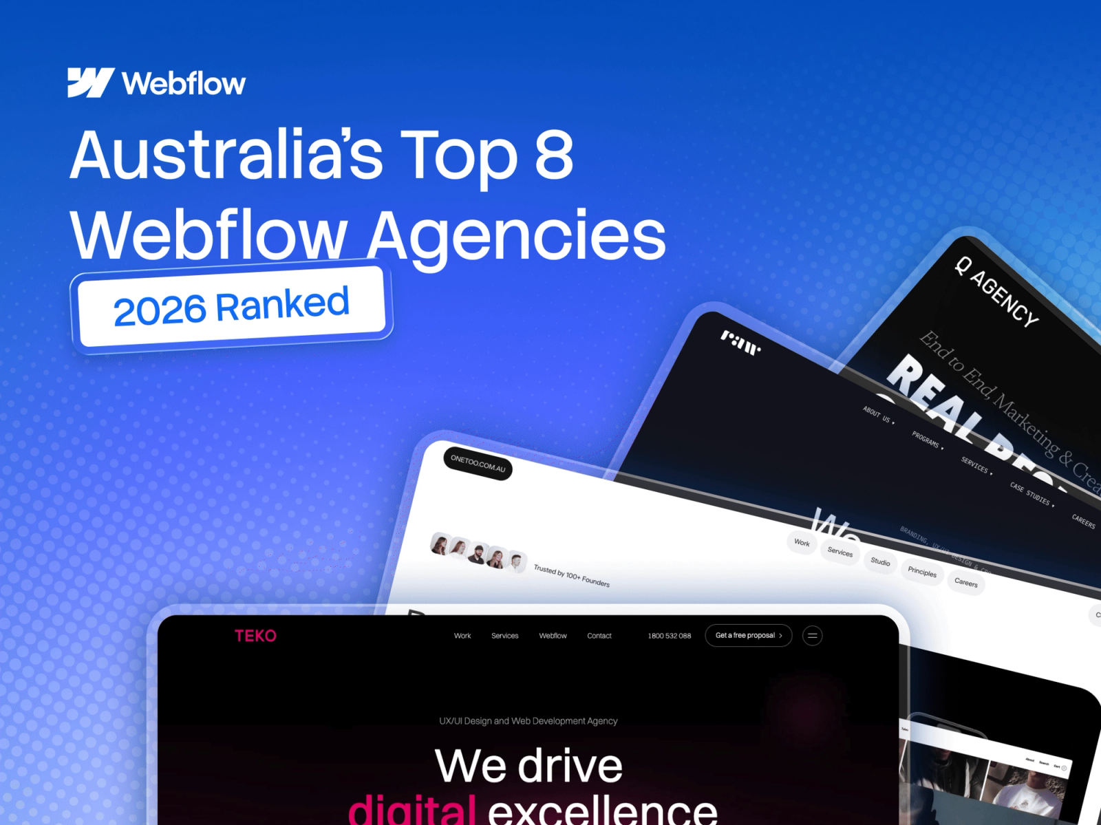 8 Top Webflow Agencies in Australia for 2026, Ranked