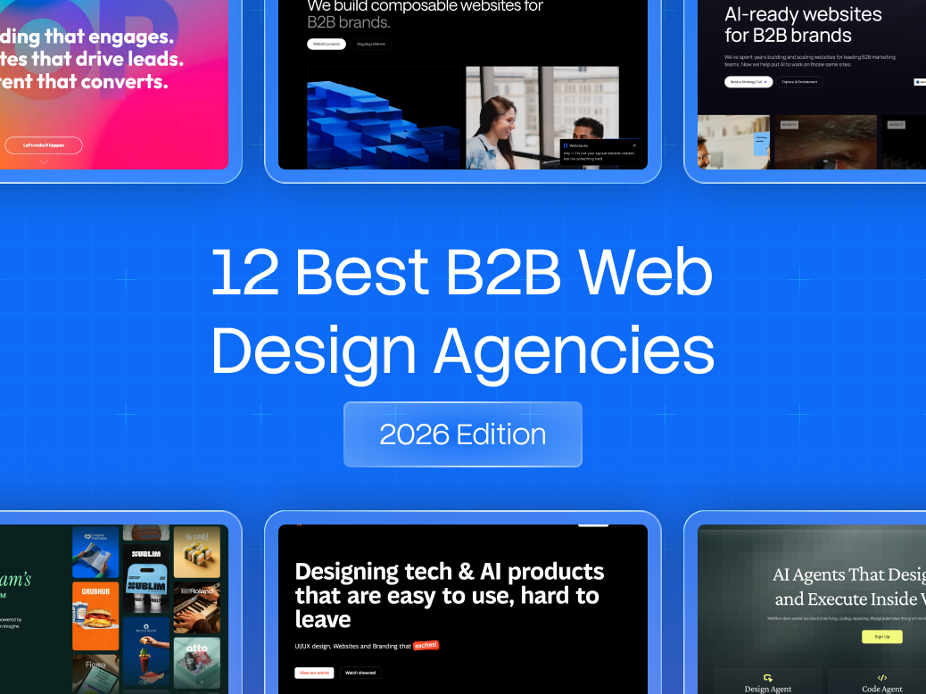 12 Best B2B Web Design Agencies in 2026