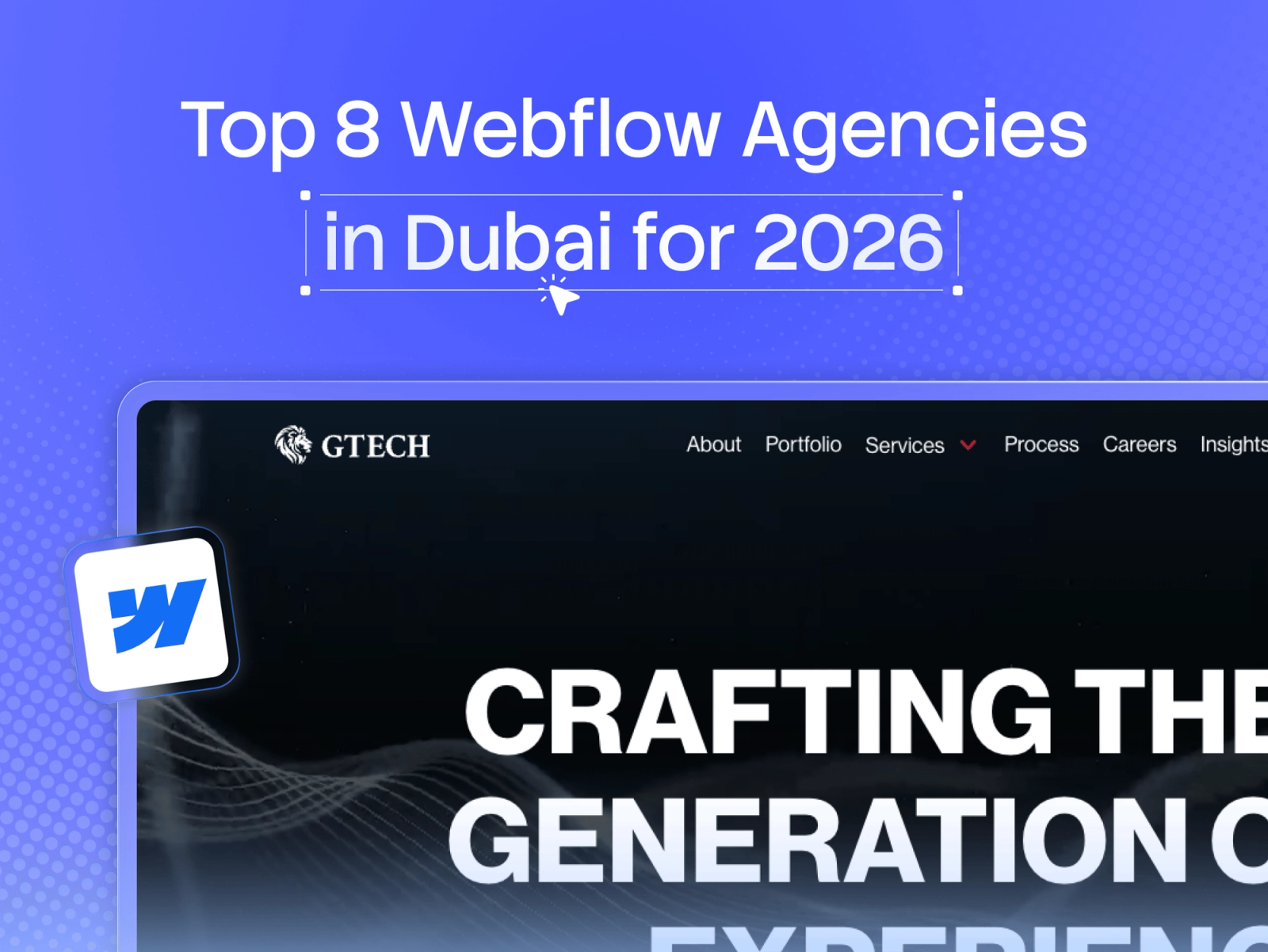 Top 8 Webflow Agencies in Dubai for 2026 (Ranked by Fit)