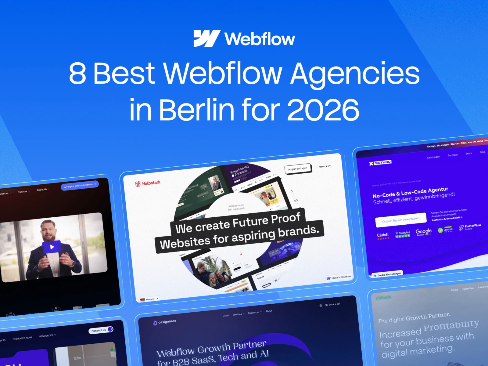 8 Best Webflow Agencies in Berlin for 2026 (B2B Buyer's Guide)