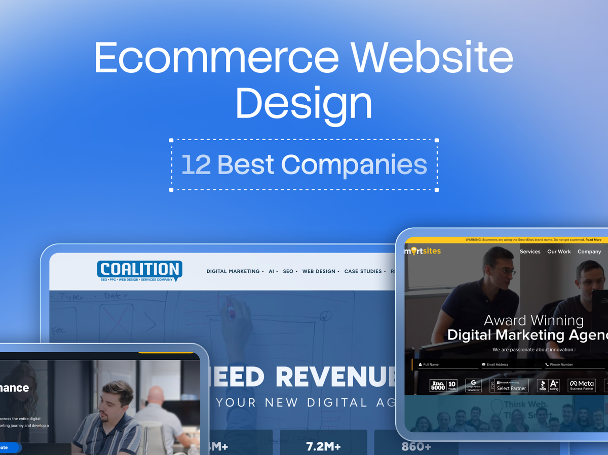 12 Best Ecommerce Website Design Companies in 2026