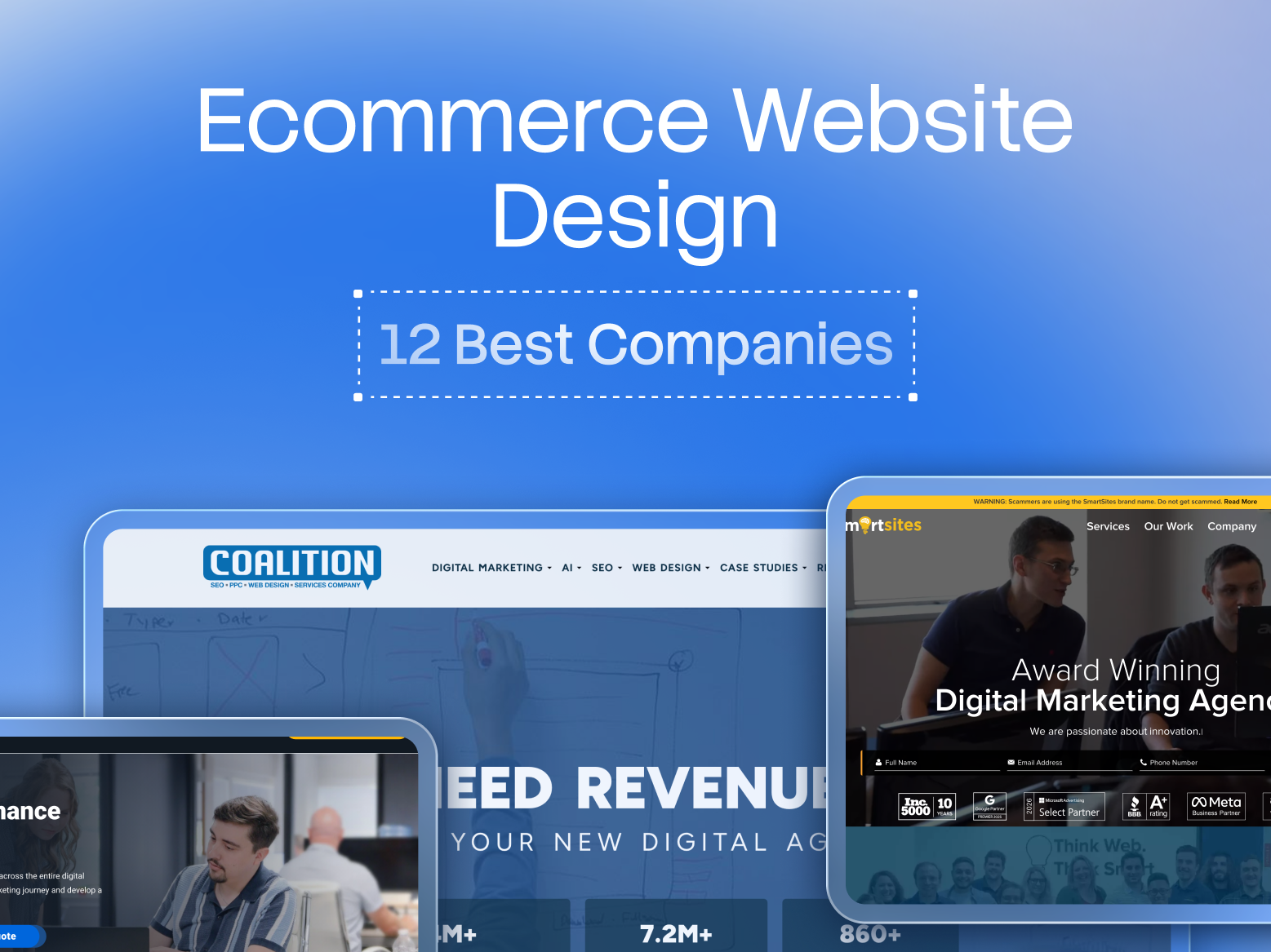 12 Best Ecommerce Website Design Companies in 2026