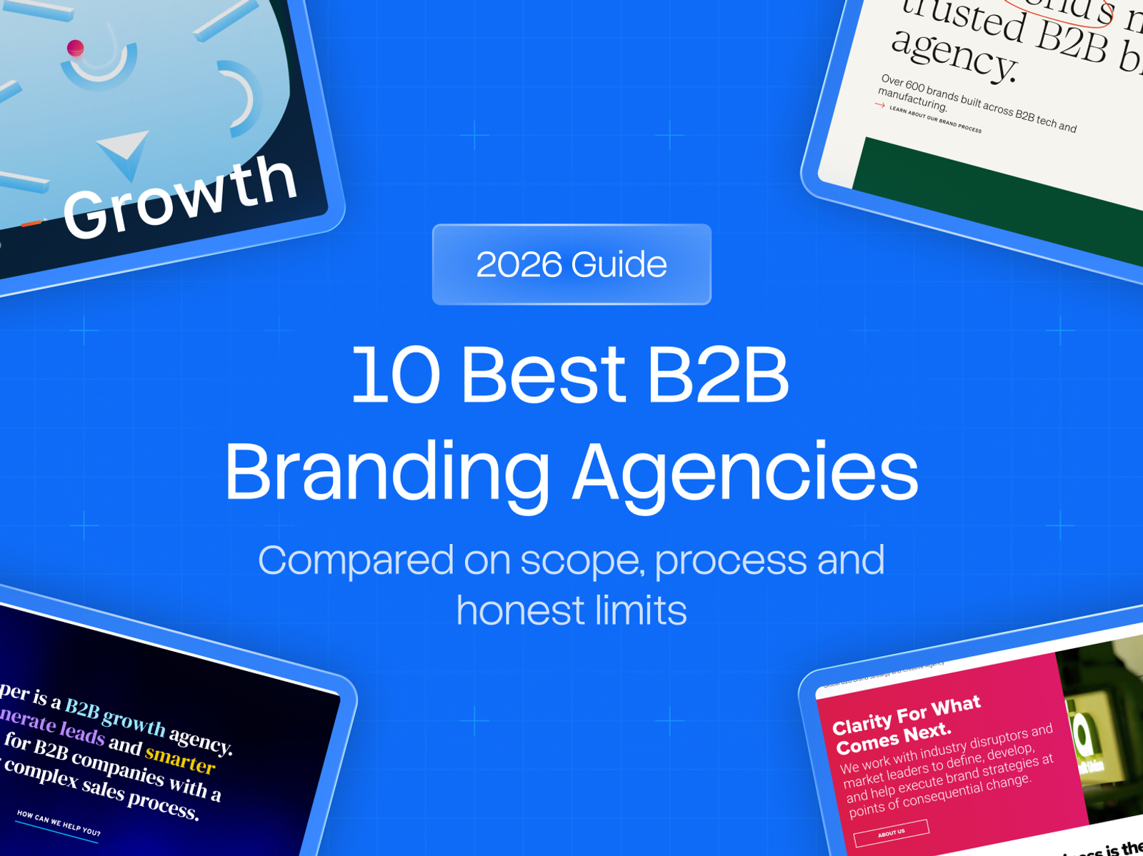 10 Best B2B Branding Agencies in 2026