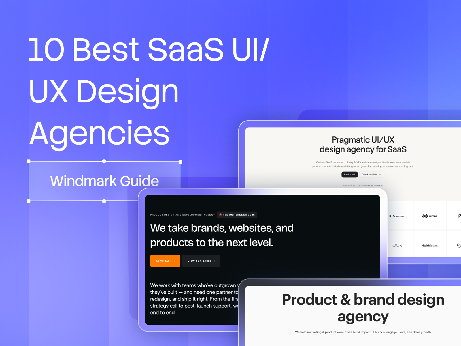 10 Best SaaS UI/UX Design Agencies in 2026