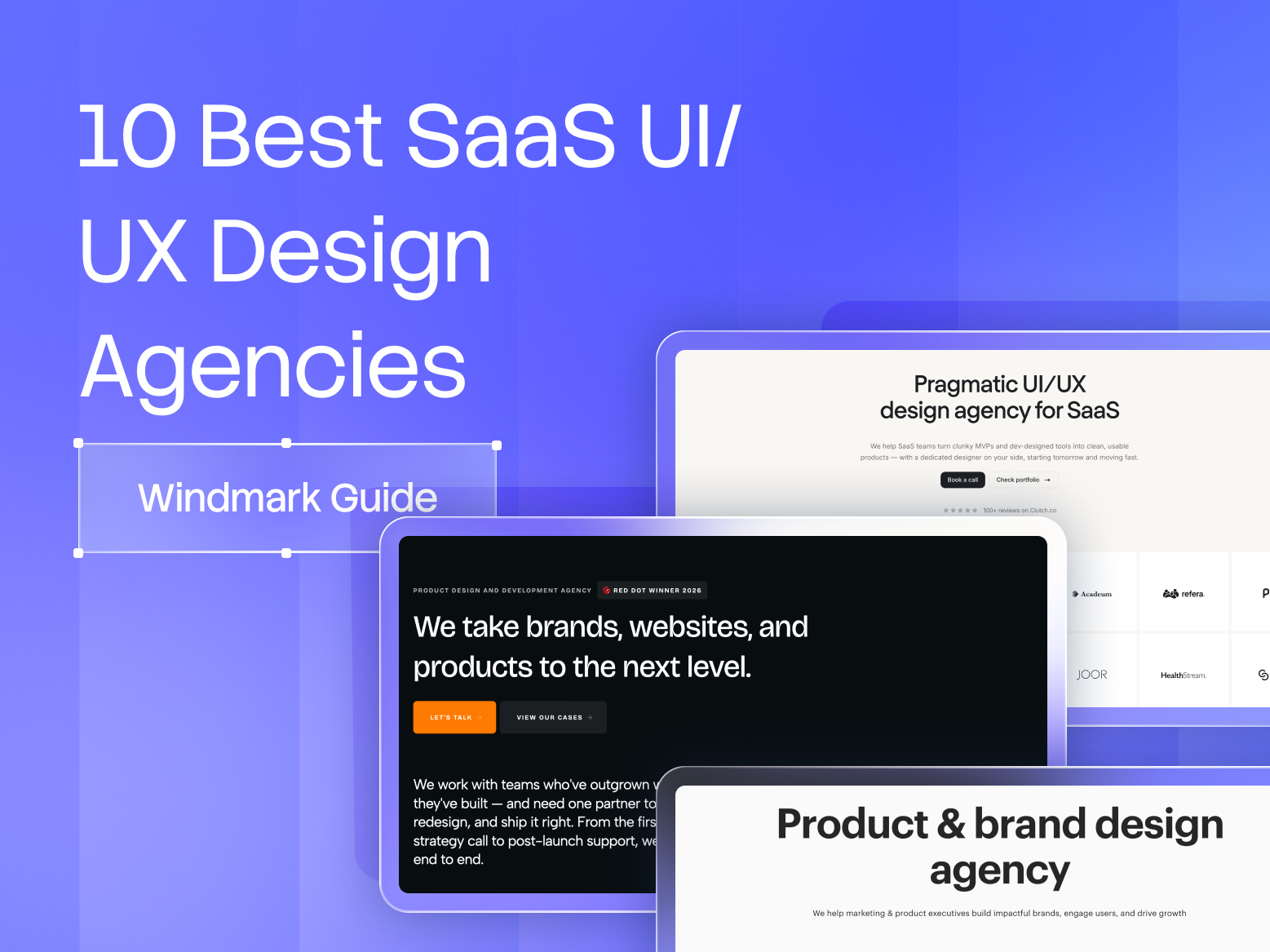 10 Best SaaS UI/UX Design Agencies in 2026