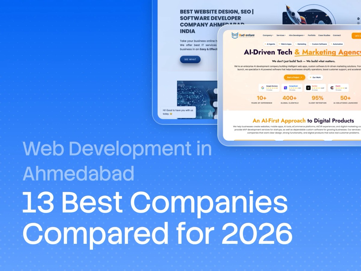 13 Best Web Development Companies in Ahmedabad (2026)
