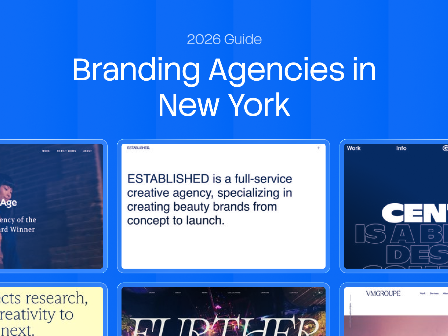 The 12 Best Branding Agencies in New York City (2026)