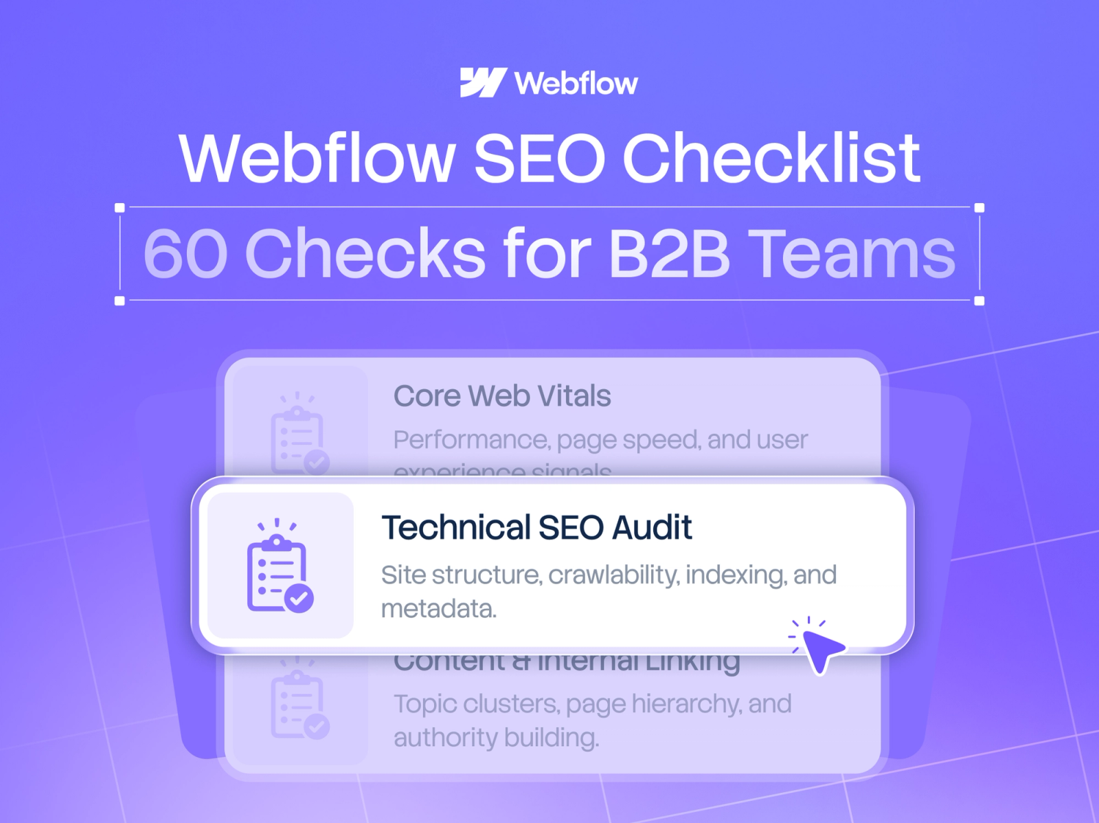 The Webflow SEO Checklist for B2B Teams (2026)