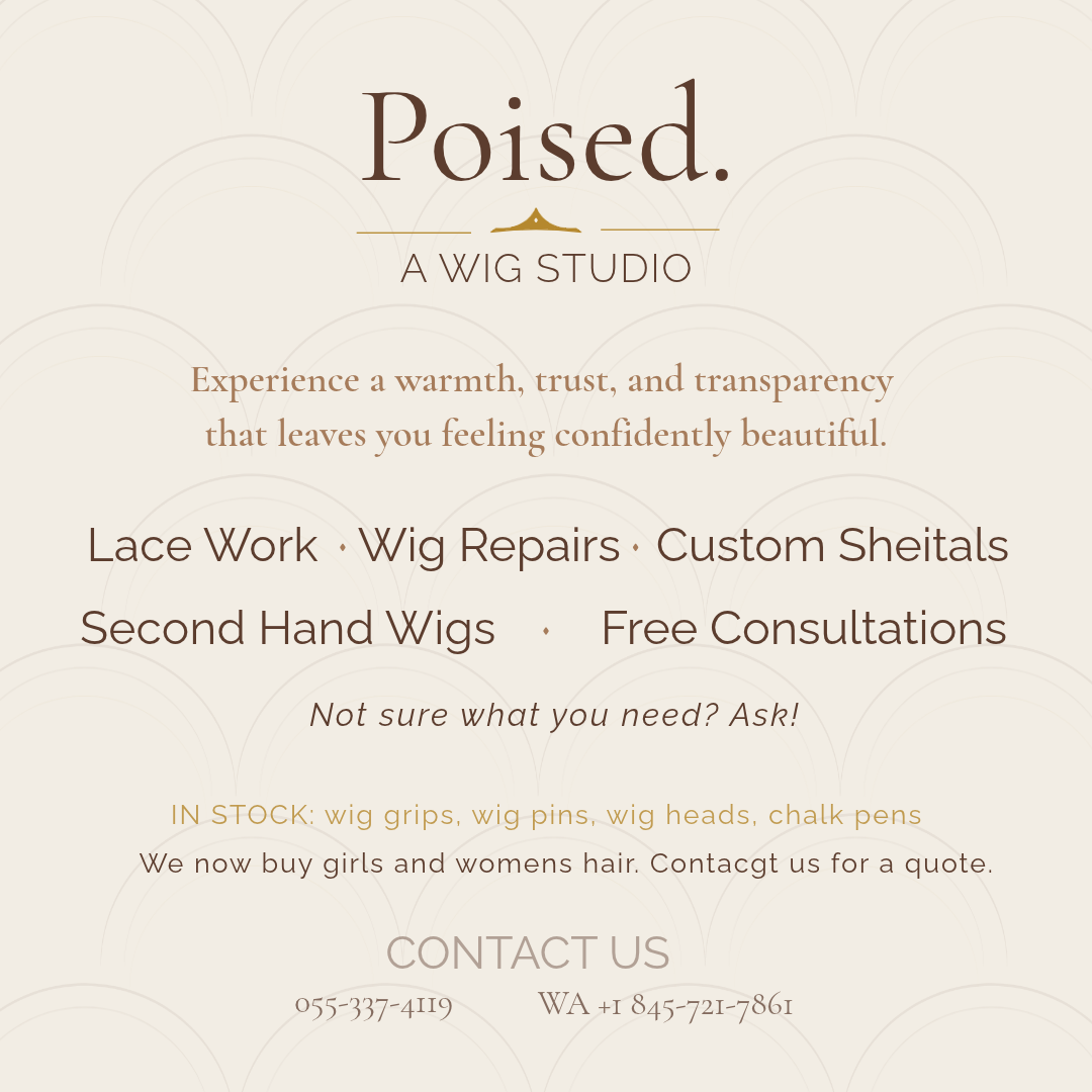 Poised. A Wig Studio