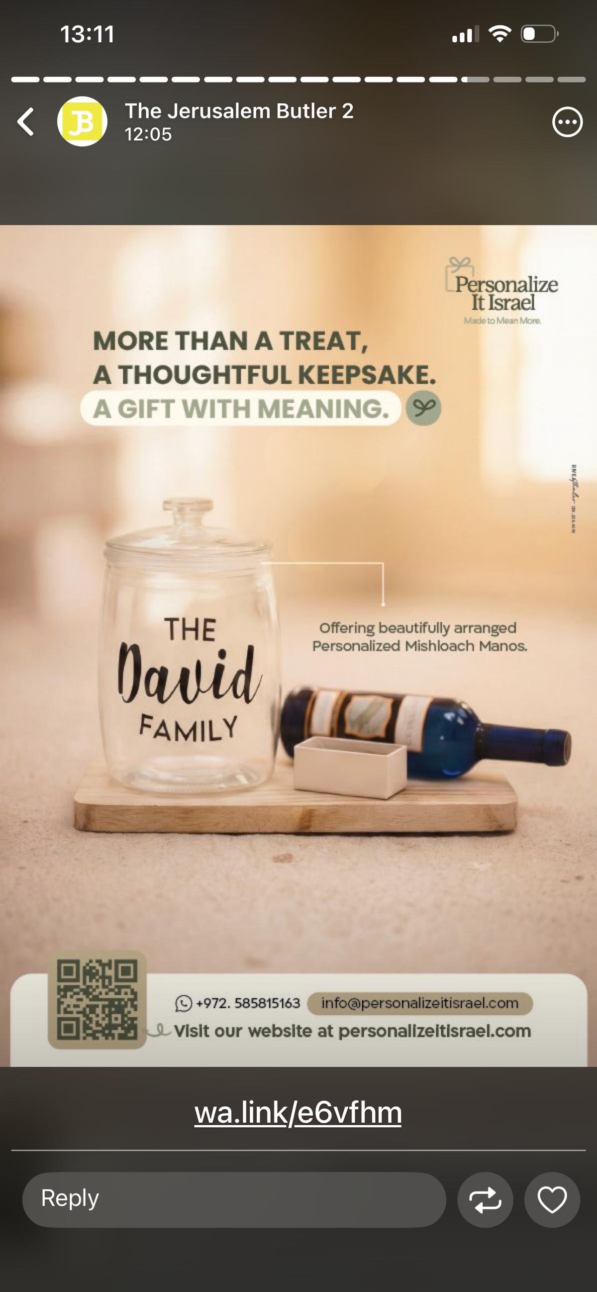 Personalize it Israel