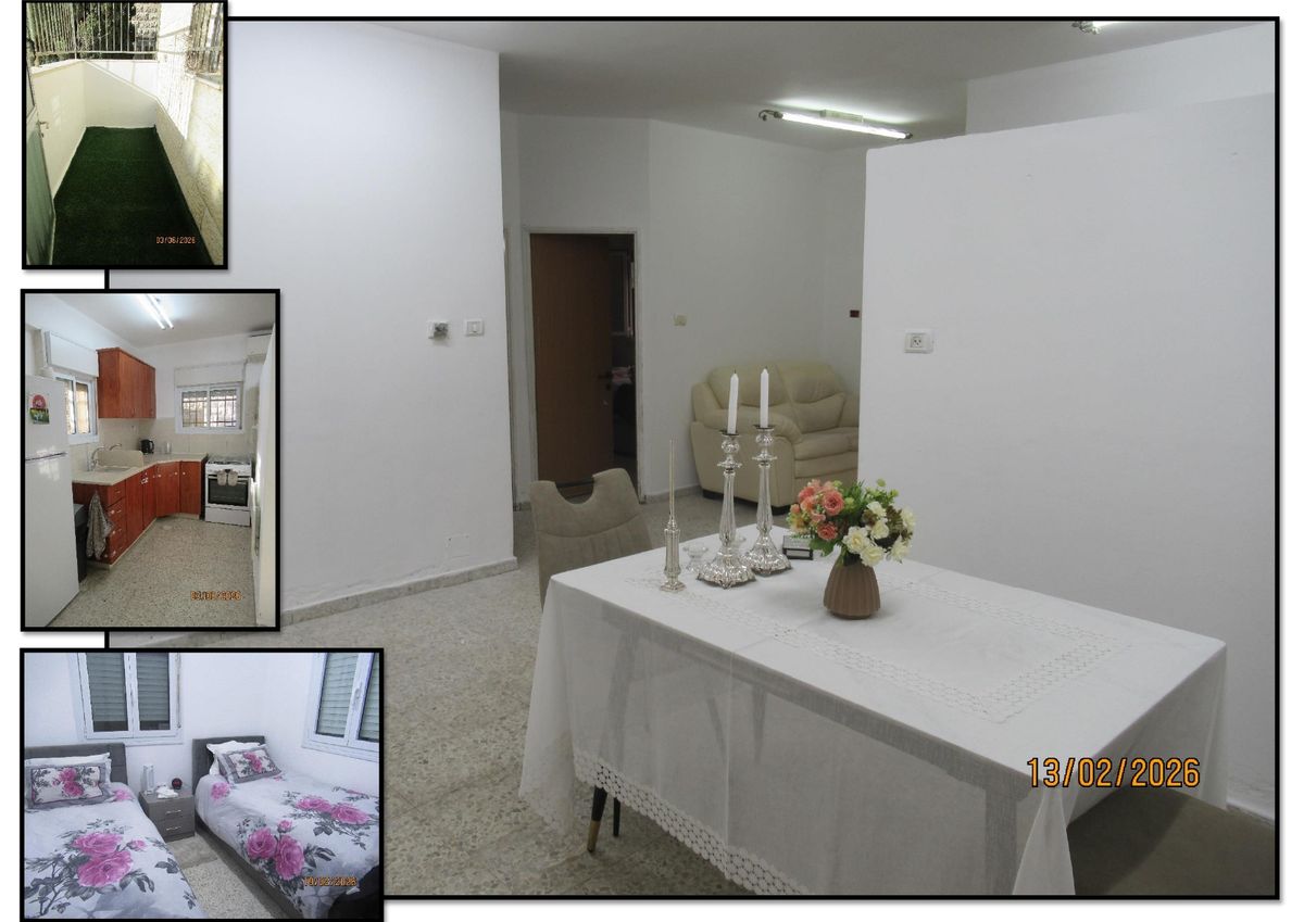 spacious 2 bedroom apartment in prime location (for summer+sukkos)