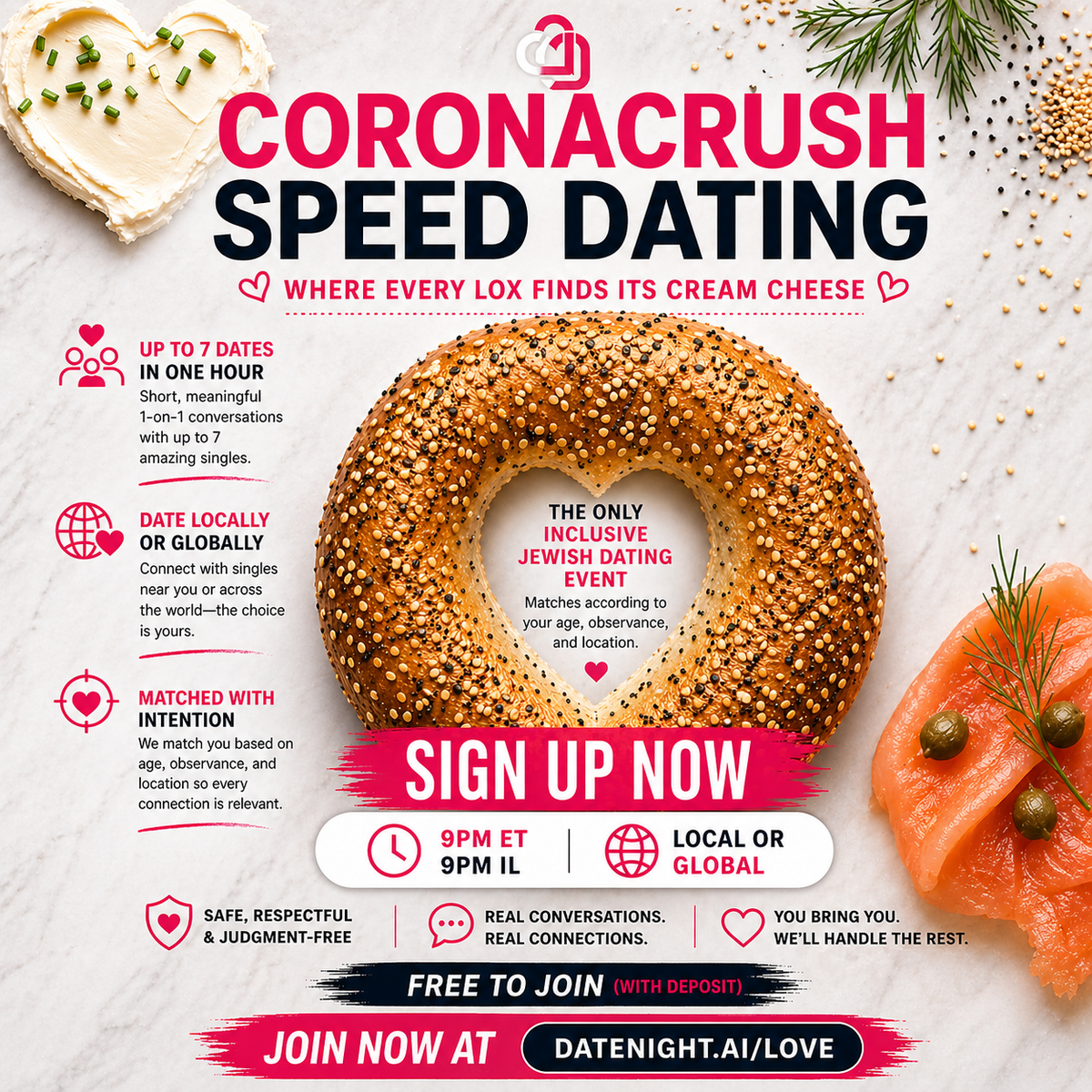 CoronaCrush Virtual Speed Dating