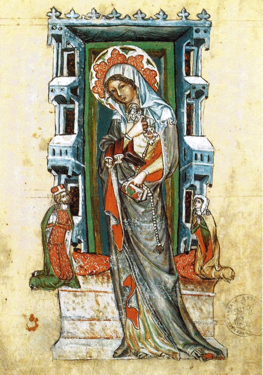 Saint Hedwig and Saint Margaret Mary Alacoque