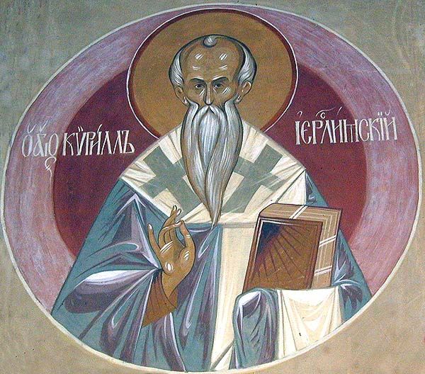 Saint Cyril of Jerusalem