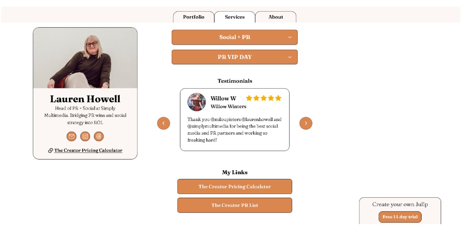 Stan Store vs Linktree vs Julip