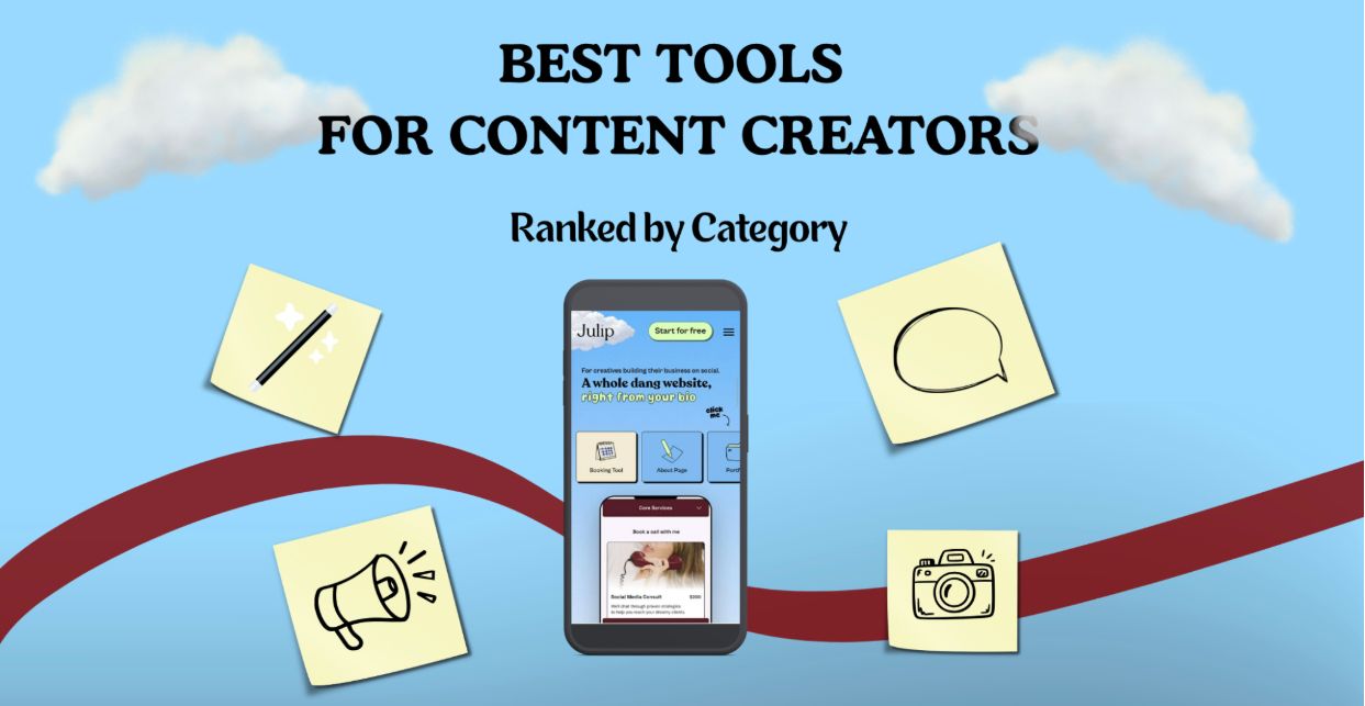 Best Tools For Content Creators (Ranked By Category)